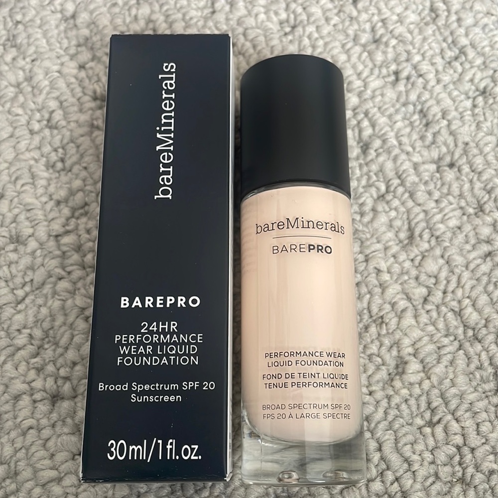 Bare minerals bare pro 24hr liquid foundation- fair01